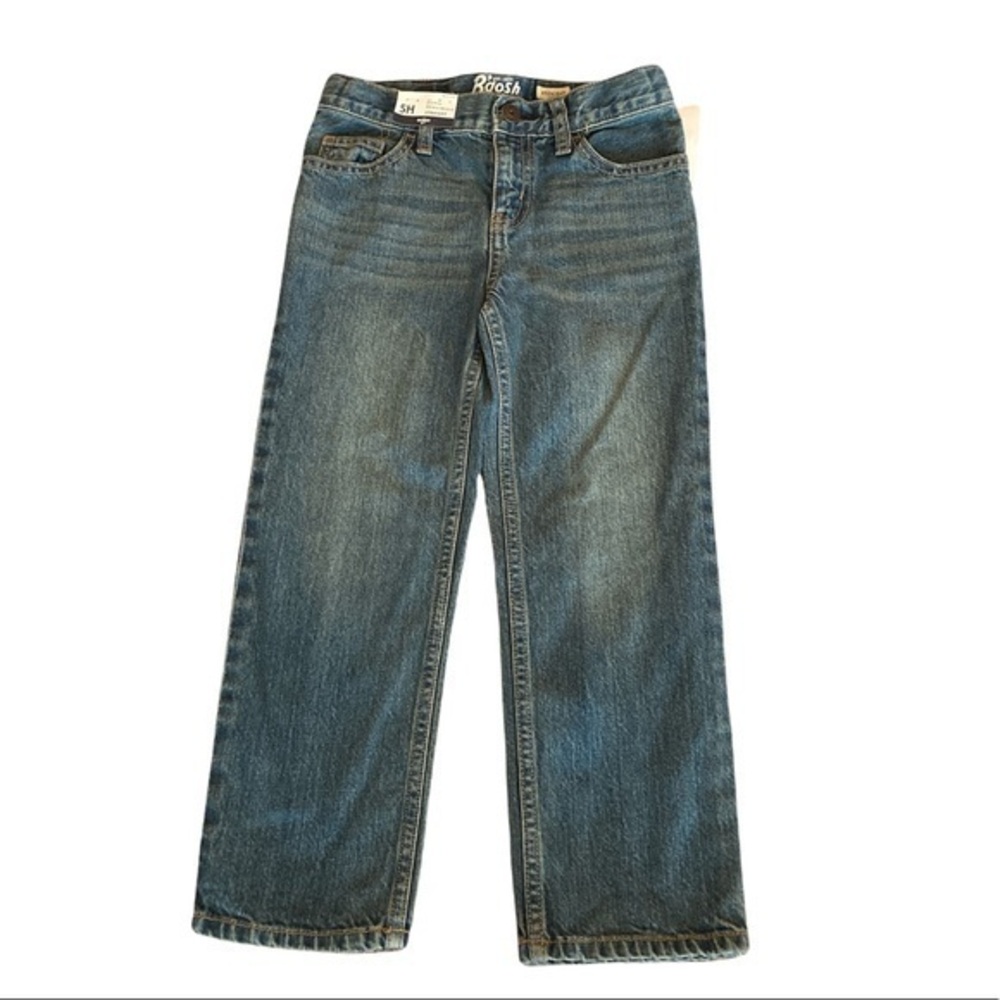 🌸NWT OSHKOSH B’GOSH Boys Denim Jeans - size 5Husky